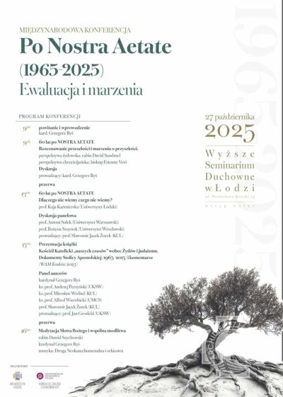 Plakat konferencji / fot. Archidiecezja łódzka