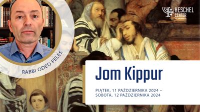 PLANSZE HESCHEL SWIETO Jom Kippur PL