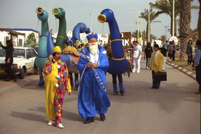 Parada z okazji Purim/ fot. GPO Israel), via Wikimedia Commons, CC BY-SA 3.0