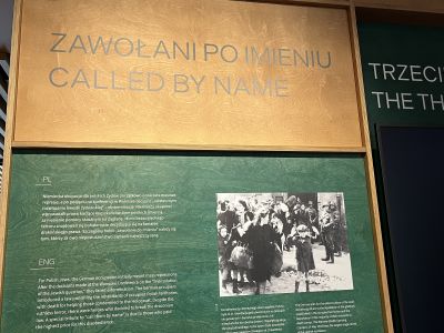 Przestrzeń wystawiennicza w nowej siedzibie Instytutu Pileckiego/ fot. Heschel Center News