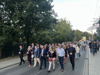 Marsz Pamięci i Modlitwy w Otwocku / fot. Heschel Center News